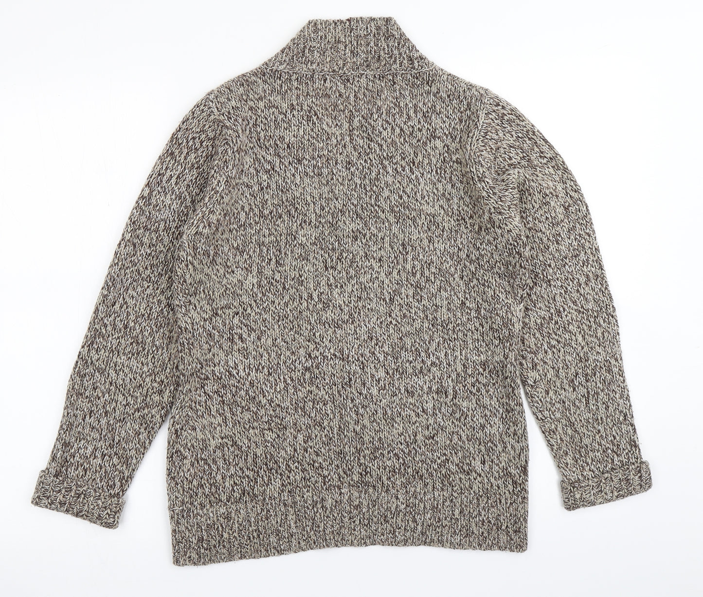 EWM Pure Classics Womens Brown  Knit Cardigan Jumper Size S