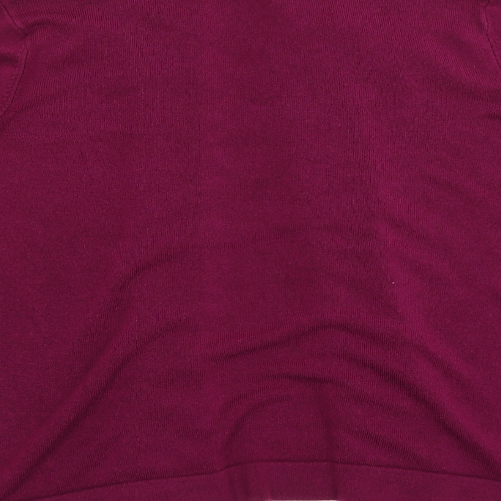 Soon Womens Purple  Knit Cardigan Jumper Size 20