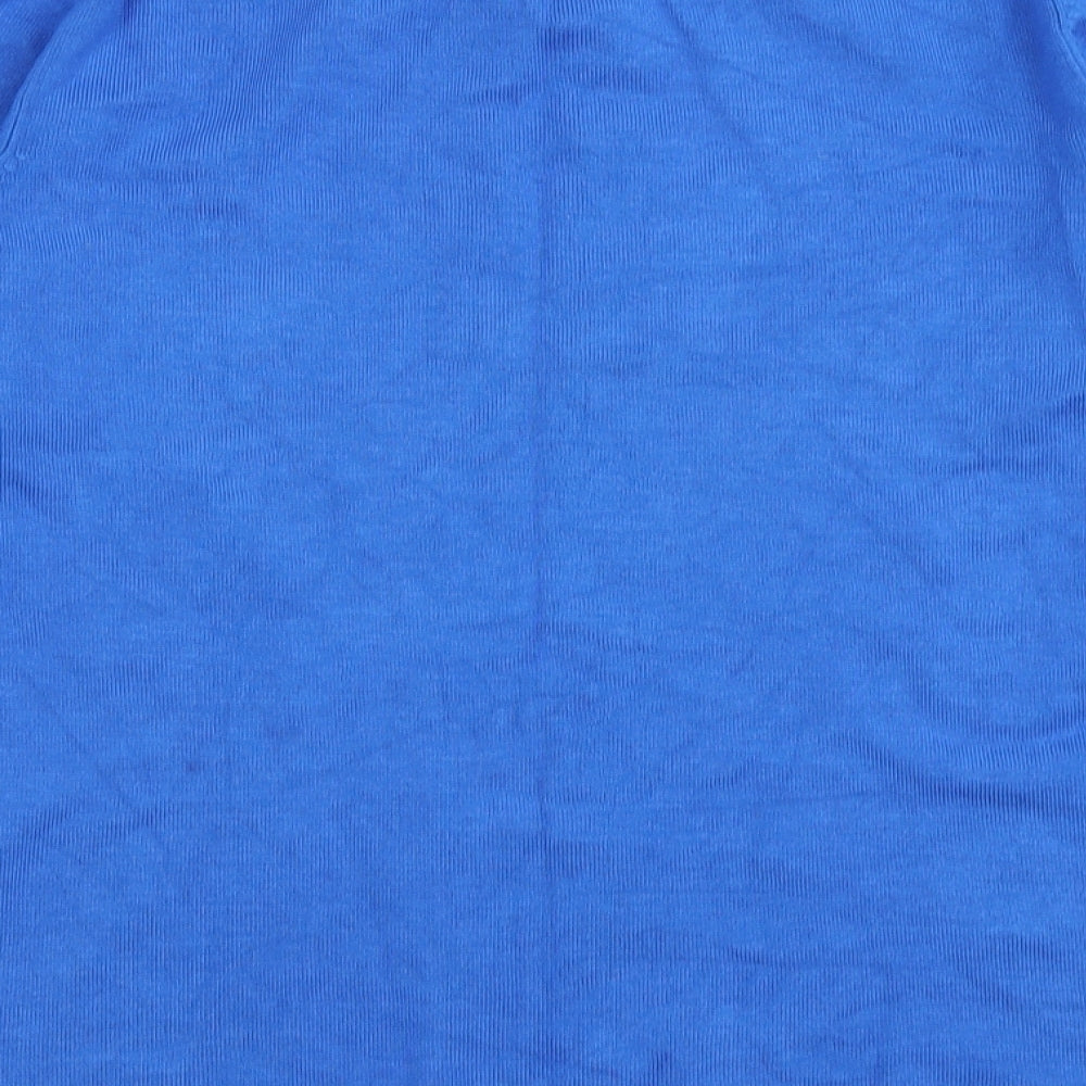Red Herring Womens Blue Striped Knit Pullover Jumper Size 14  - Flare sleeve