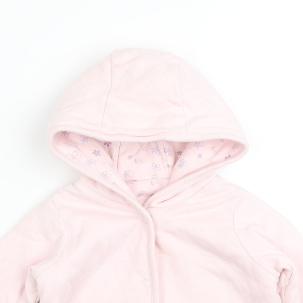 Marks & Spencer Girls Pink   Jacket  Size 3-6 Months