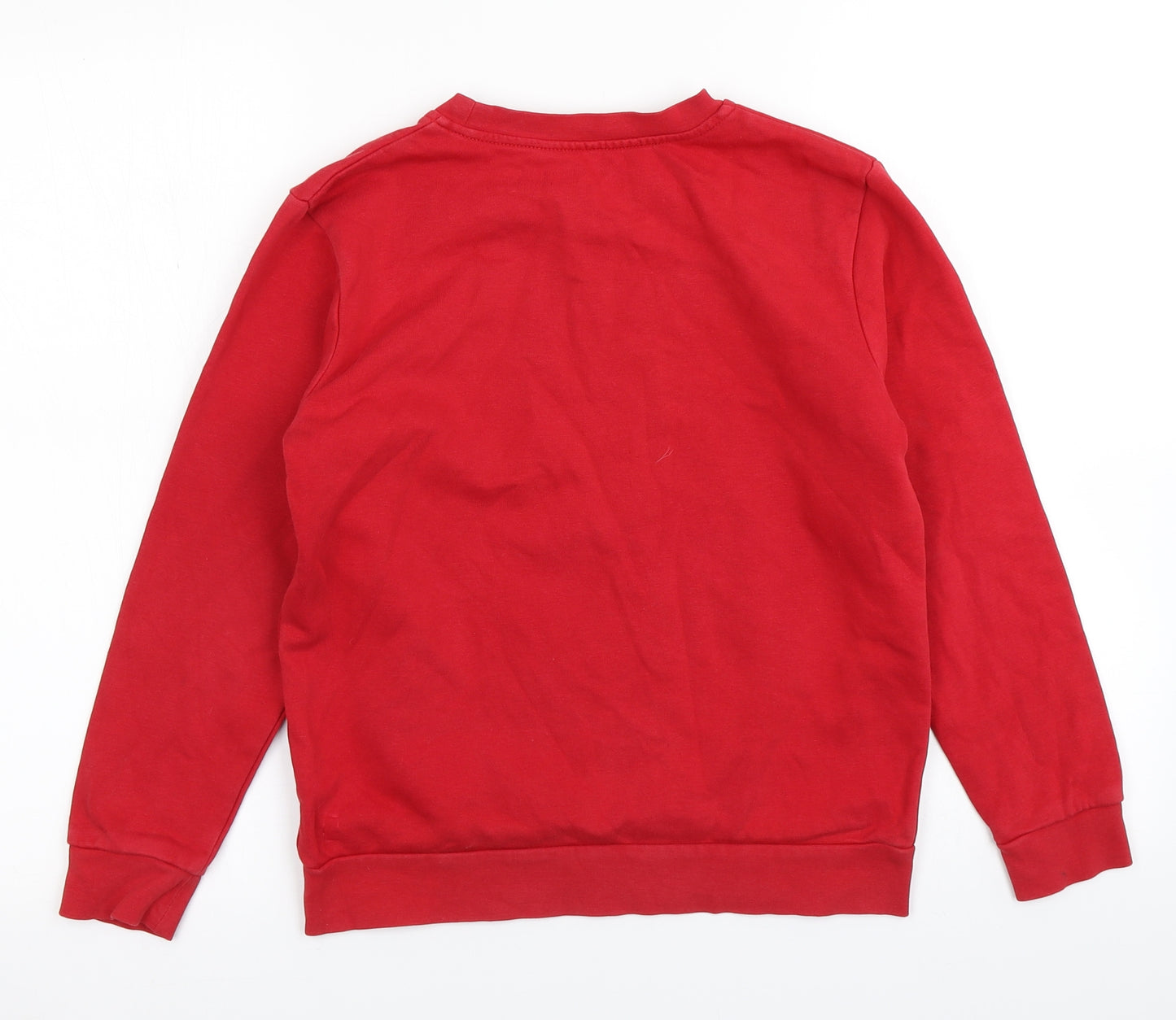 George Boys Red   Pullover Sweatshirt Size 10-11 Years