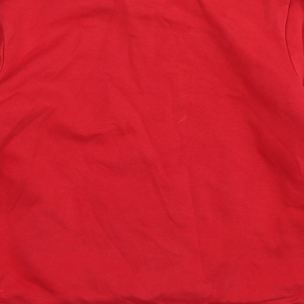 George Boys Red   Pullover Sweatshirt Size 10-11 Years