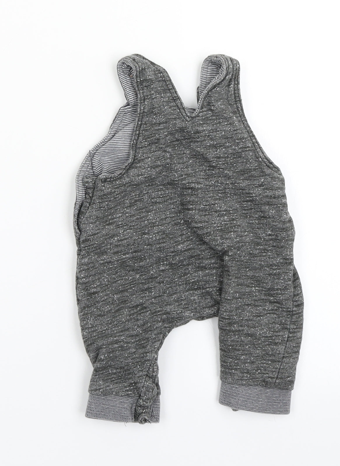 George Boys Grey   Dungaree One-Piece Size 0-3 Months