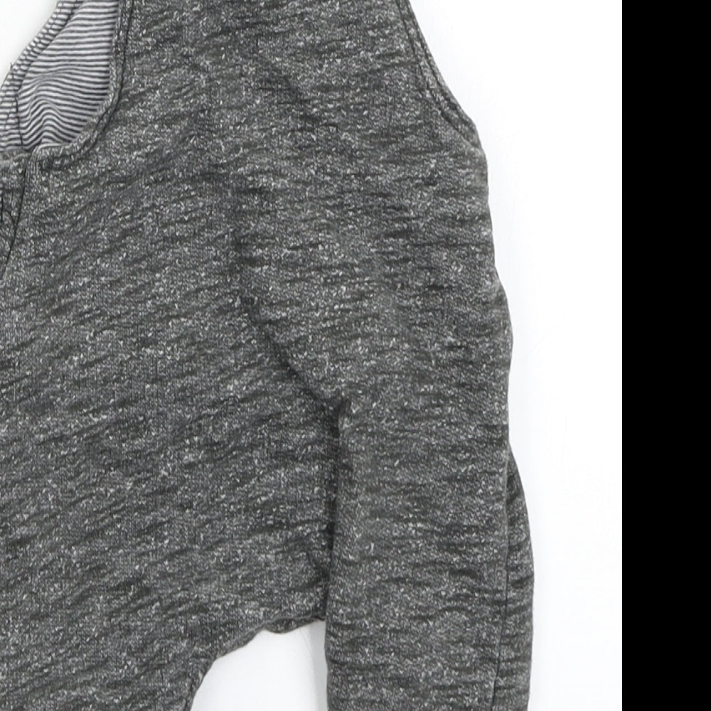 George Boys Grey   Dungaree One-Piece Size 0-3 Months