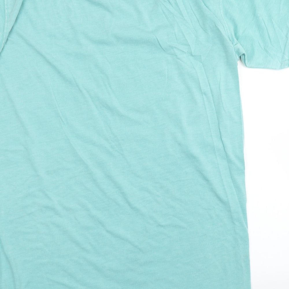 SikSilk Mens Blue    T-Shirt Size L