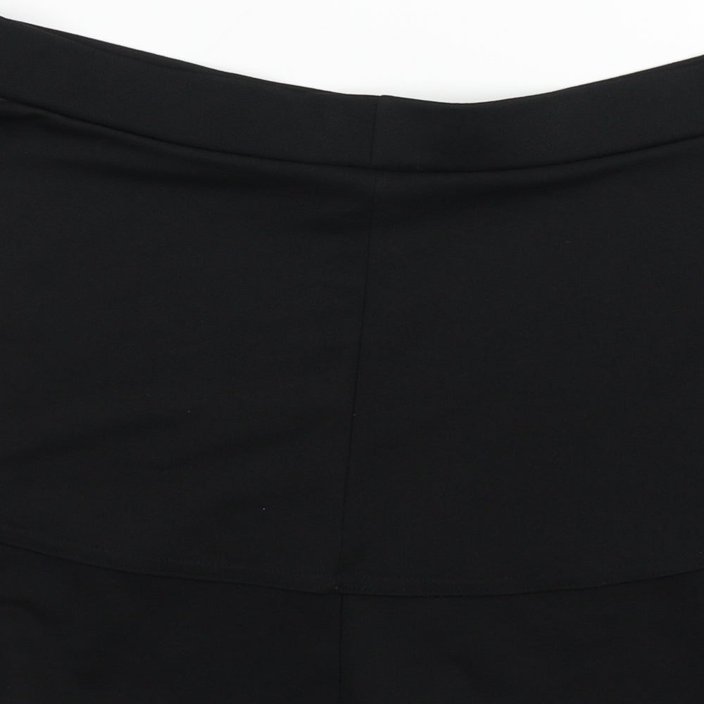 Lipsy Womens Black   Flare Skirt Size 14