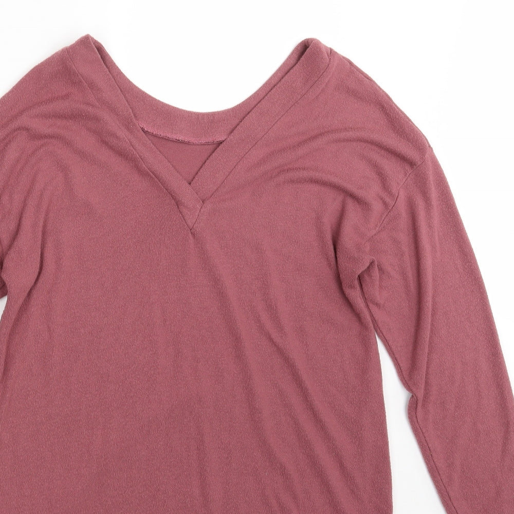 NEXT Womens Pink   Pullover Sweatshirt Size 18