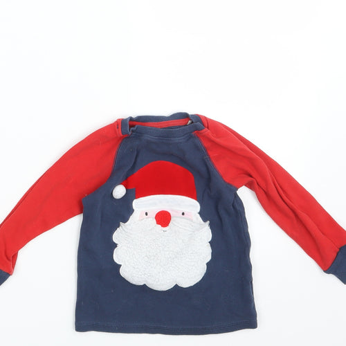 NEXT Baby Blue   Pullover T-Shirt Size 18-24 Months  - Seasonal Christmas Festive Holiday