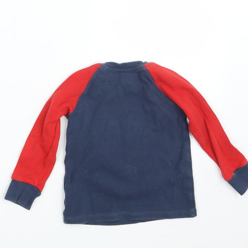 NEXT Baby Blue   Pullover T-Shirt Size 18-24 Months  - Seasonal Christmas Festive Holiday