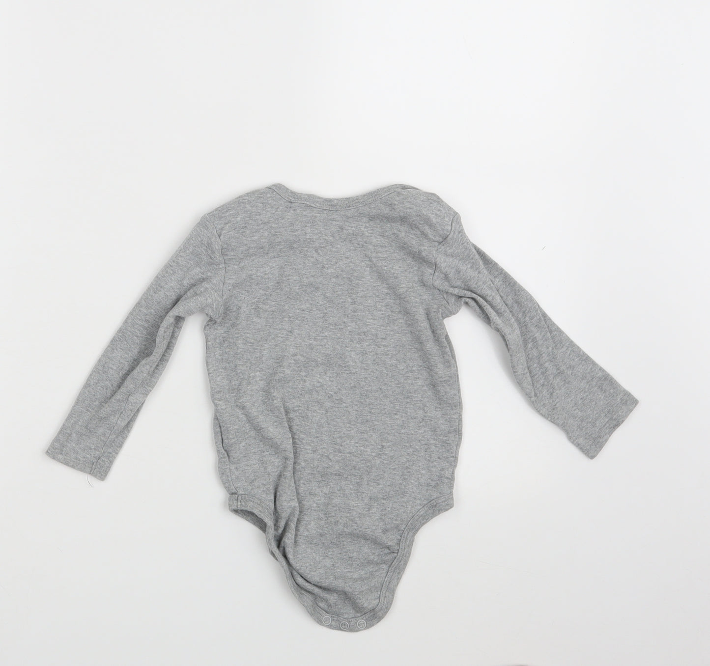 Lupilo Girls Grey   Romper One-Piece Size 12-18 Months