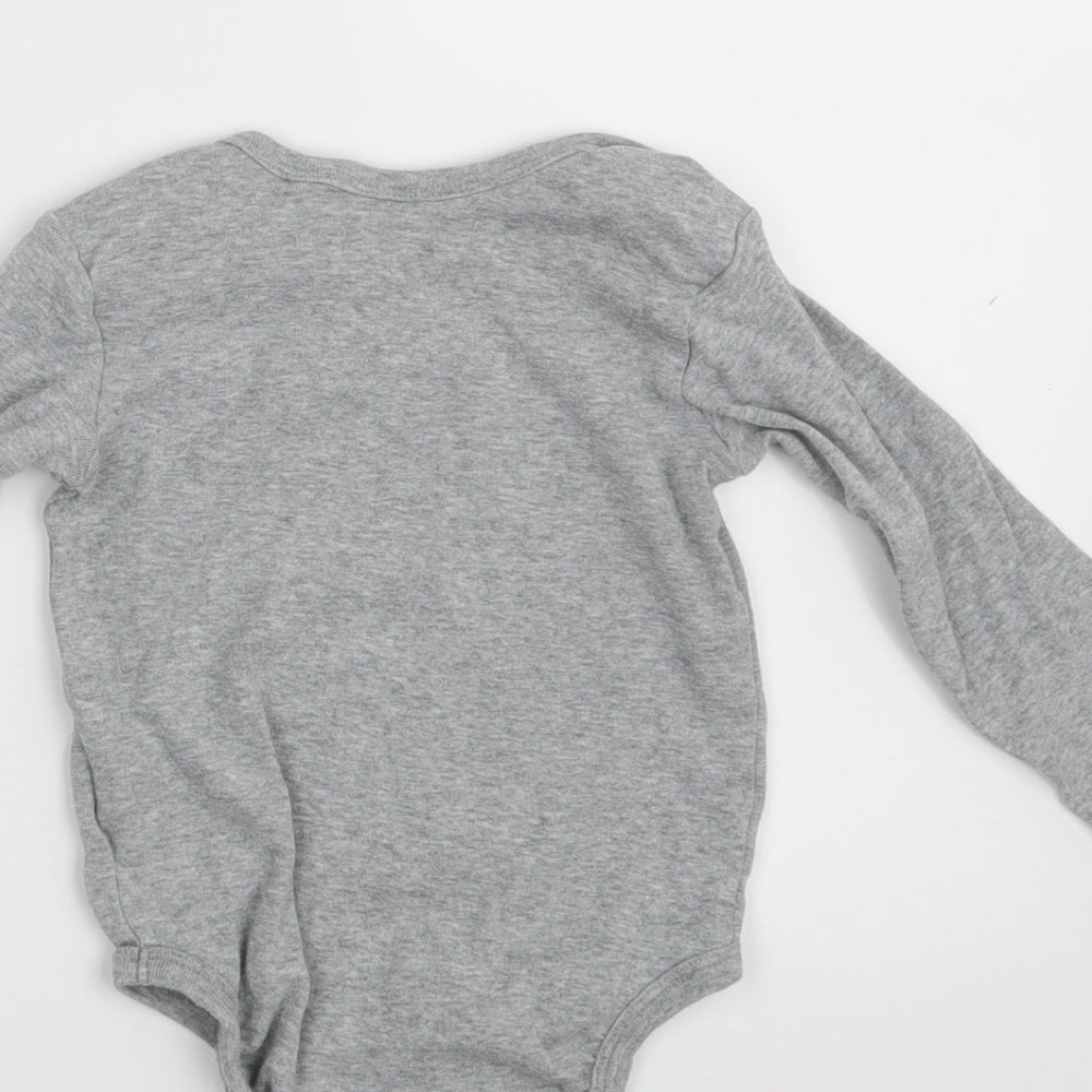 Lupilo Girls Grey   Romper One-Piece Size 12-18 Months