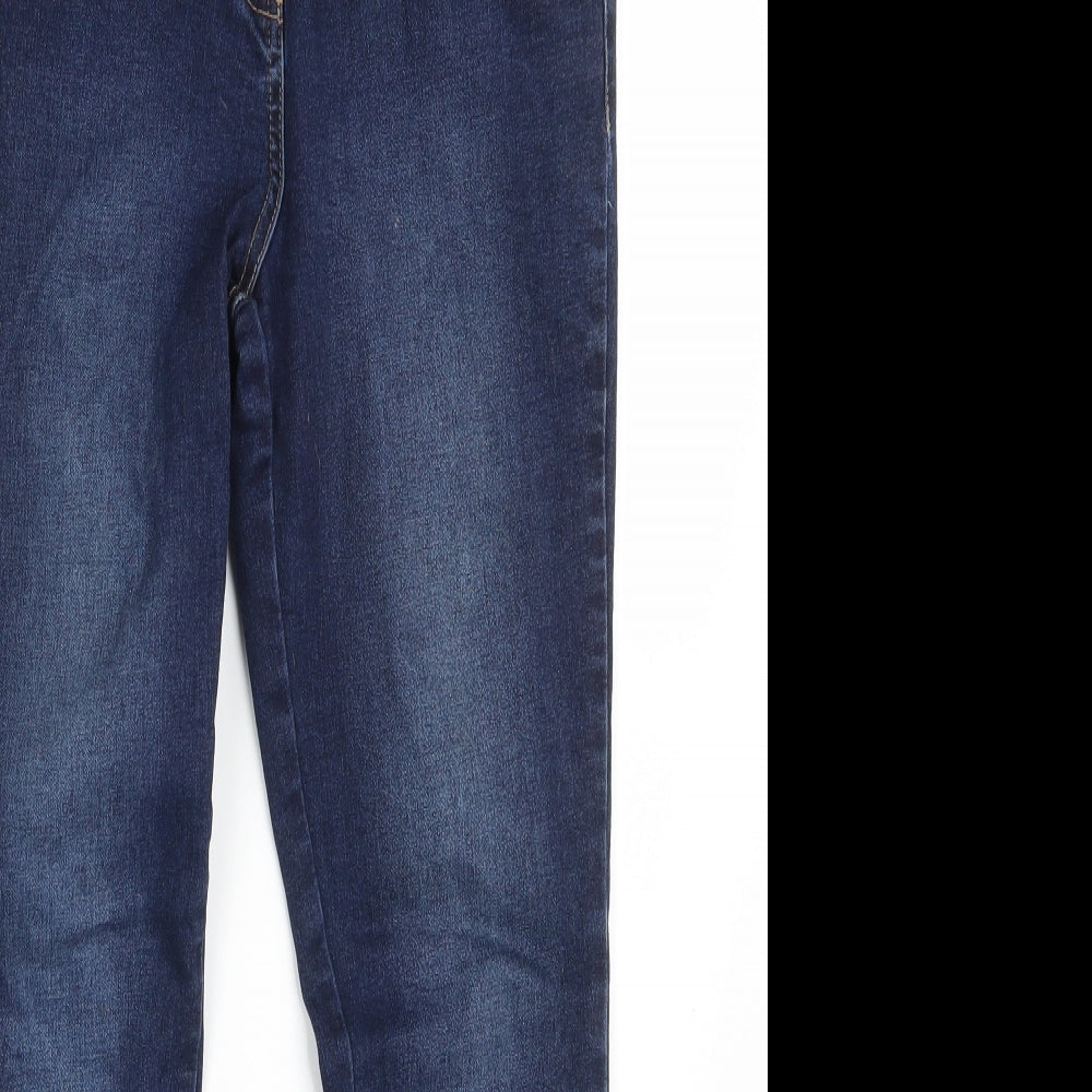 TU Womens Blue  Denim Skinny Jeans Size 12 L28 in