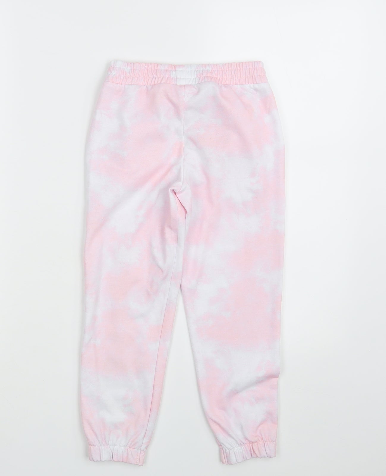 Pep & Co. Girls Pink Colourblock  Jegging Trousers Size 5-6 Years - Inside Leg 18 Inches