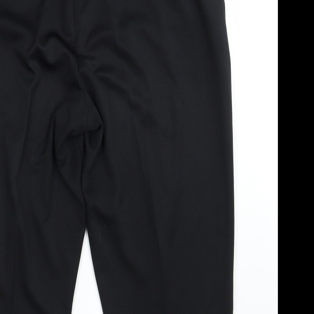 BM Collection Womens Black   Dress Pants Trousers Size 18 L25 in
