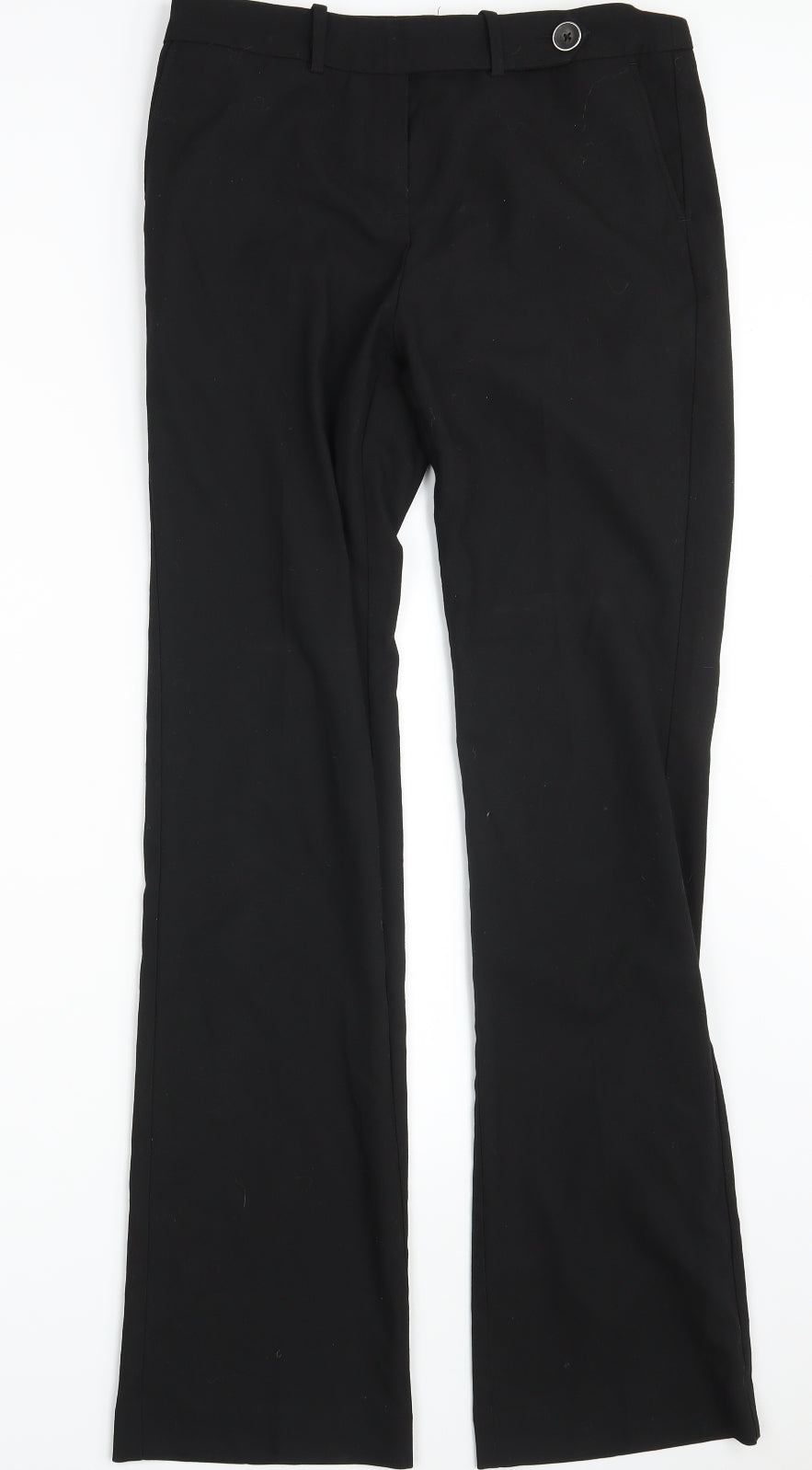 NEXT Womens Black   Trousers  Size 8 L32 in