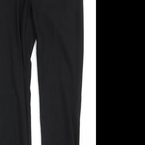 NEXT Womens Black   Trousers  Size 8 L32 in