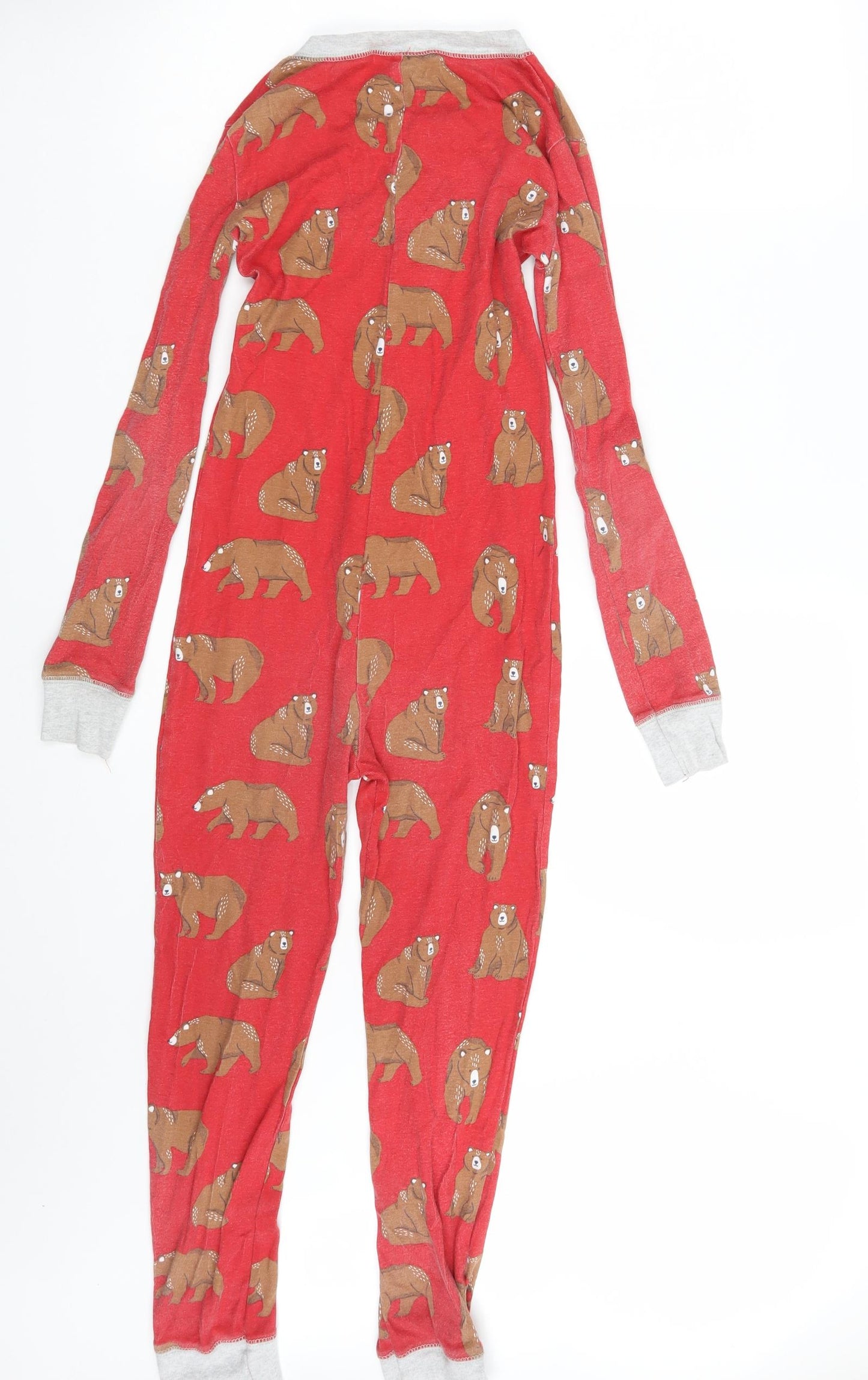 Mini Boden Boys Red Animal Print   One Piece Size 10 Years  - Inside Leg 21 Inches