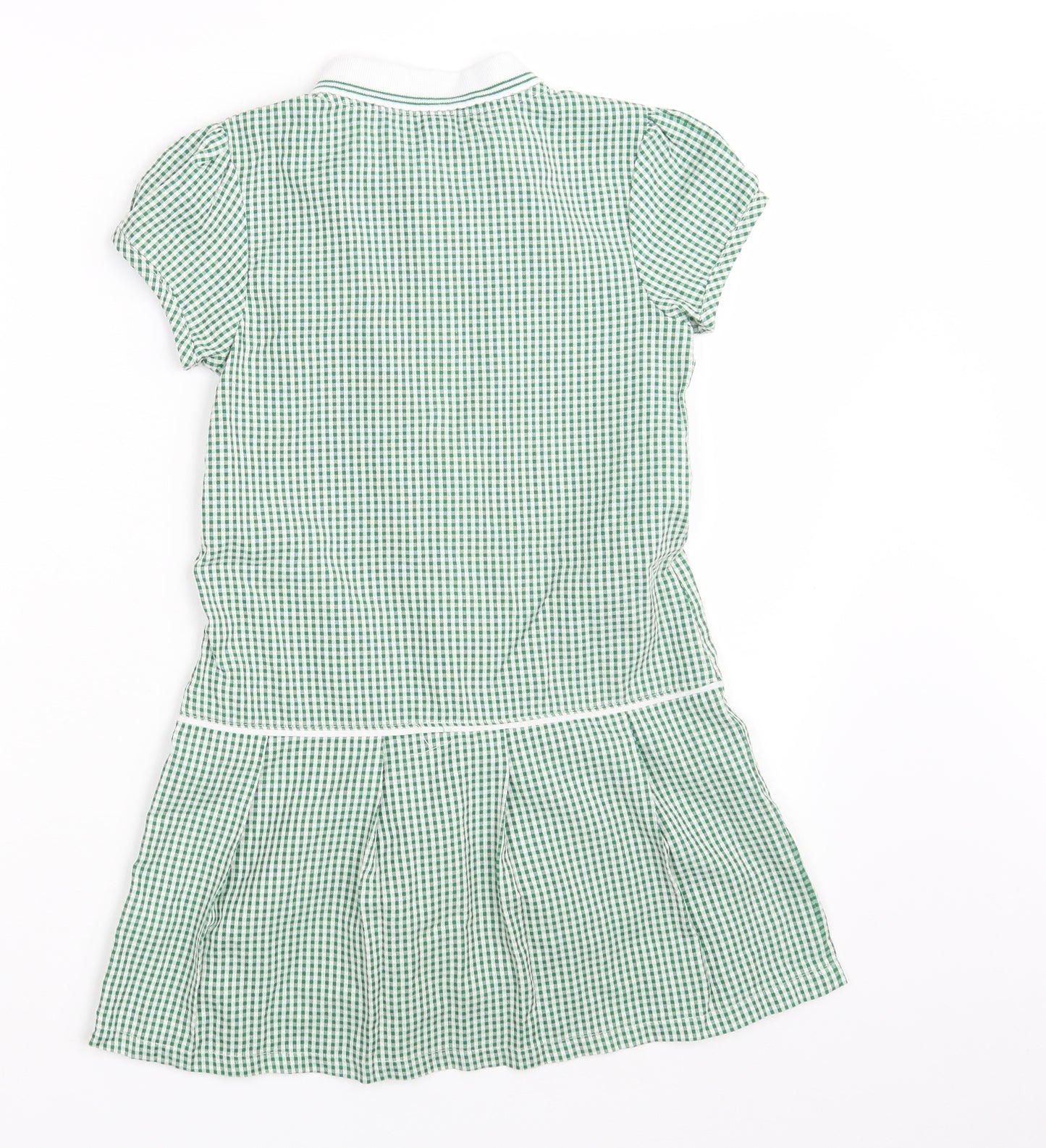 TU Girls Green Camouflage  Shirt Dress  Size 6 Years  - School Wear