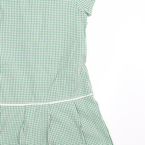 TU Girls Green Camouflage  Shirt Dress  Size 6 Years  - School Wear