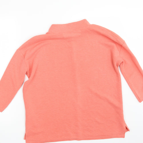 Nutmeg Womens Orange   Pullover Sweatshirt Size 10