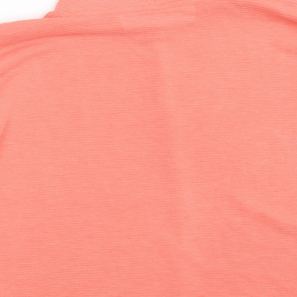 Nutmeg Womens Orange   Pullover Sweatshirt Size 10