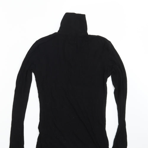 Papaya Womens Black   Pullover Sweatshirt Size 10
