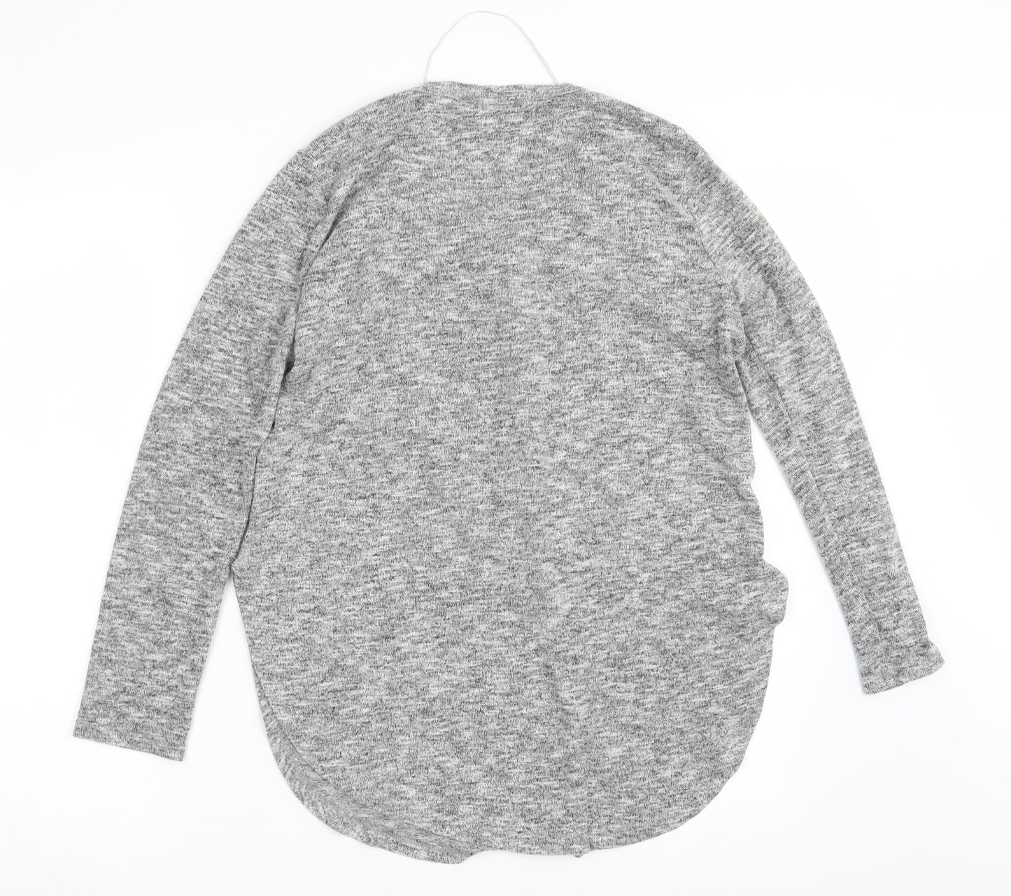 Primark Womens Grey  Knit Pullover Sweatshirt Size 14