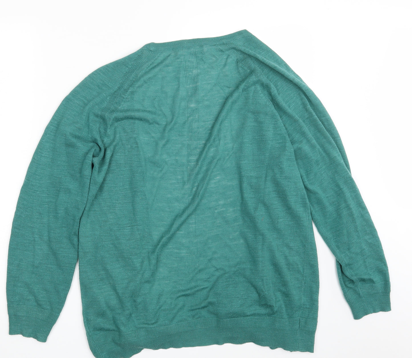 NEXT Womens Green   Wrap Jumper Size 18