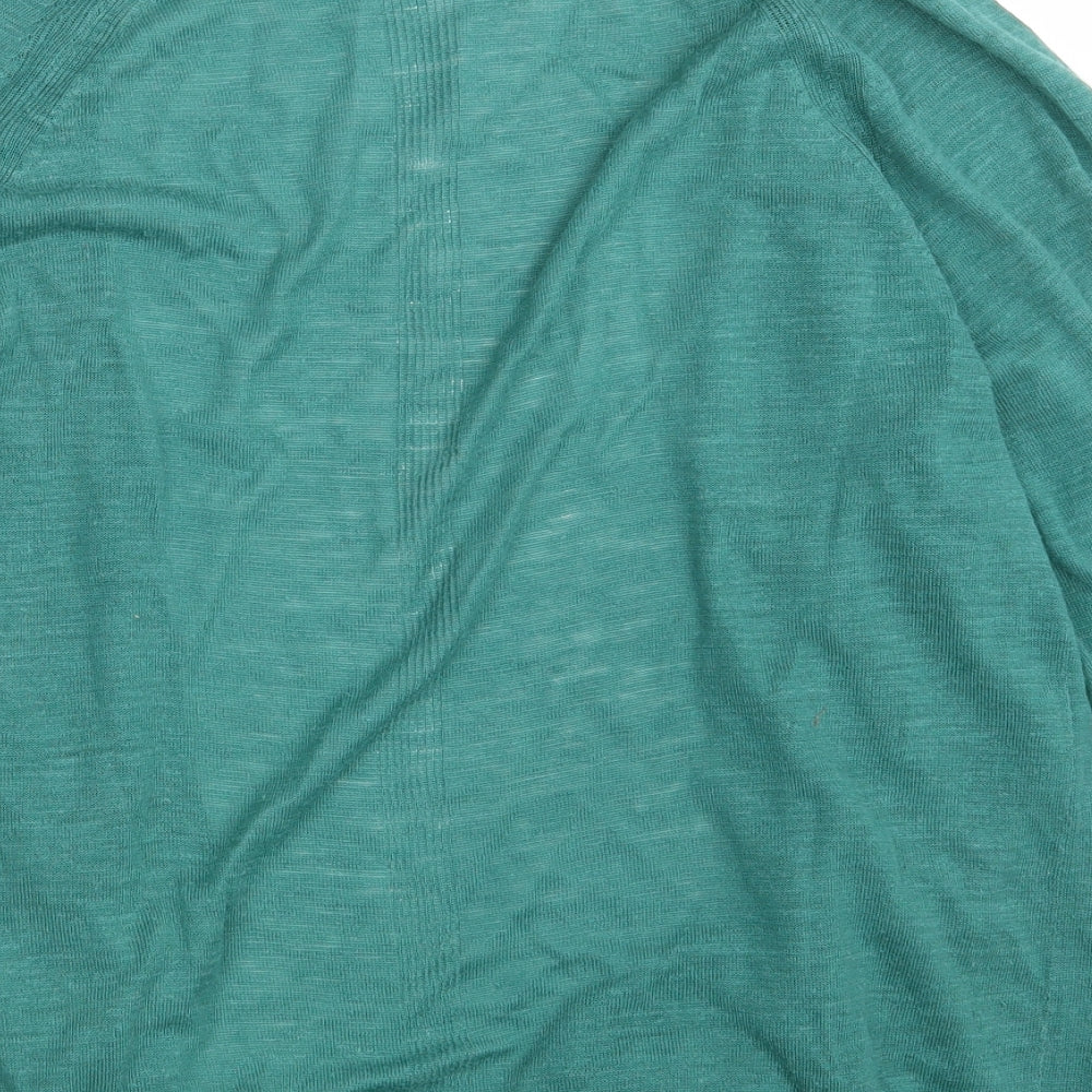 NEXT Womens Green   Wrap Jumper Size 18