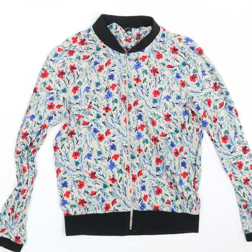 Papaya Womens Multicoloured Floral  Jacket  Size 12