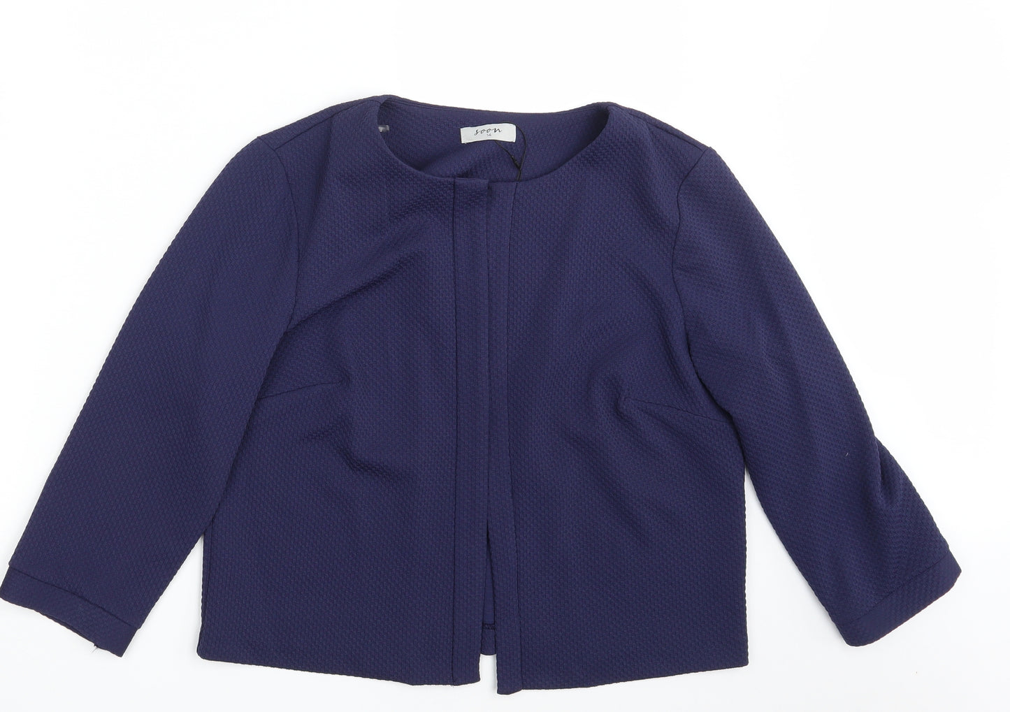 Matalan Womens Blue   Jacket Blazer Size 14