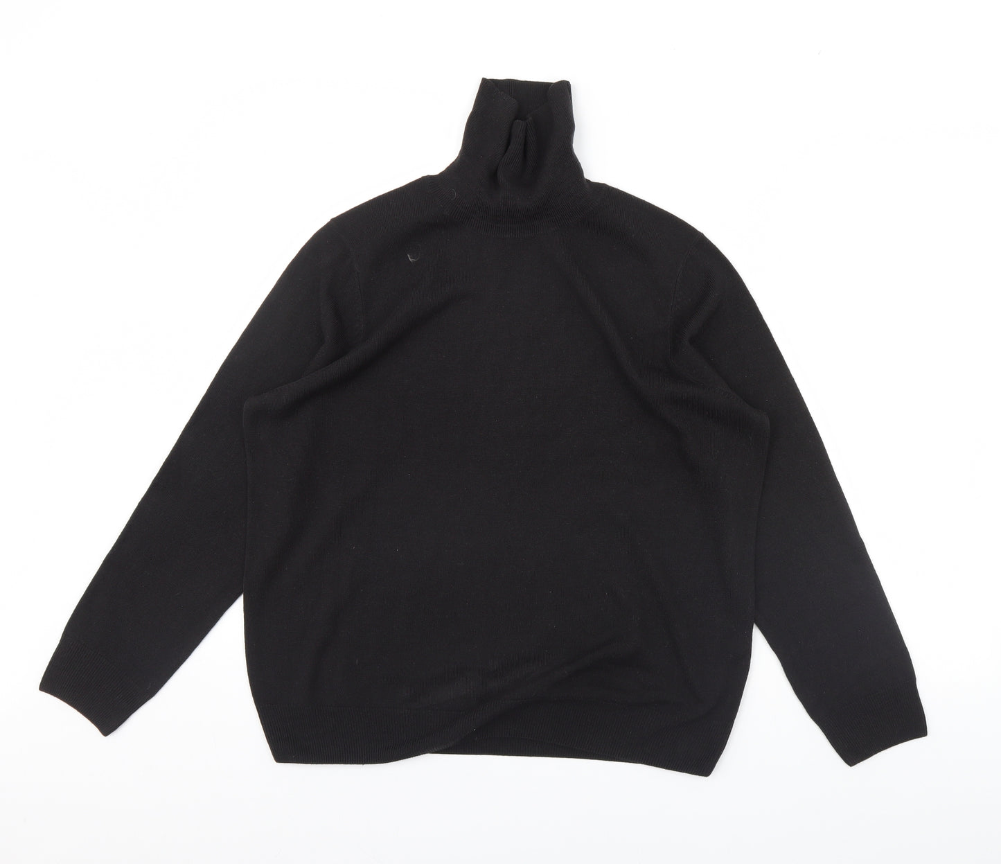 M&S Womens Black   Pullover Jumper Size 18
