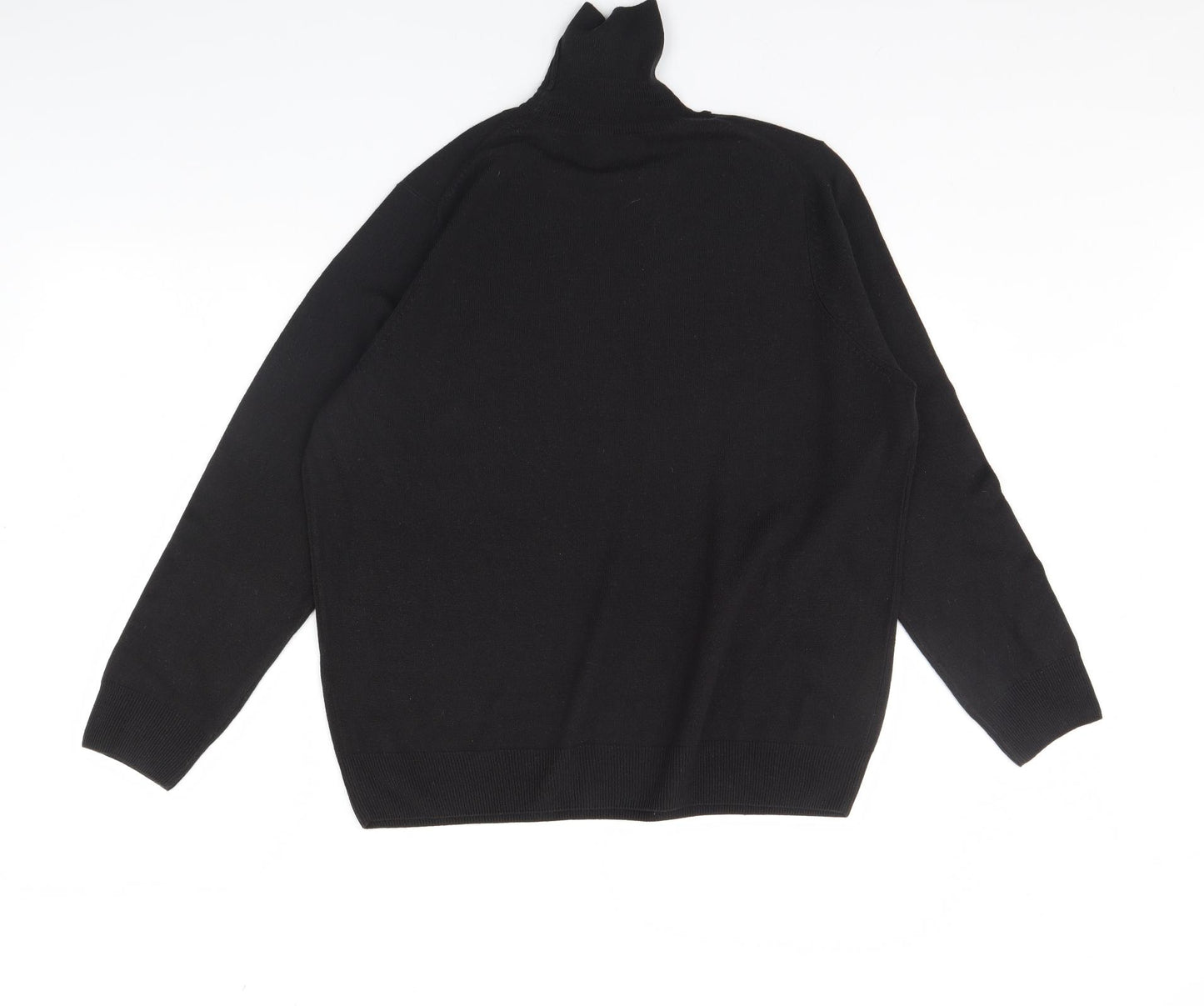 M&S Womens Black   Pullover Jumper Size 18