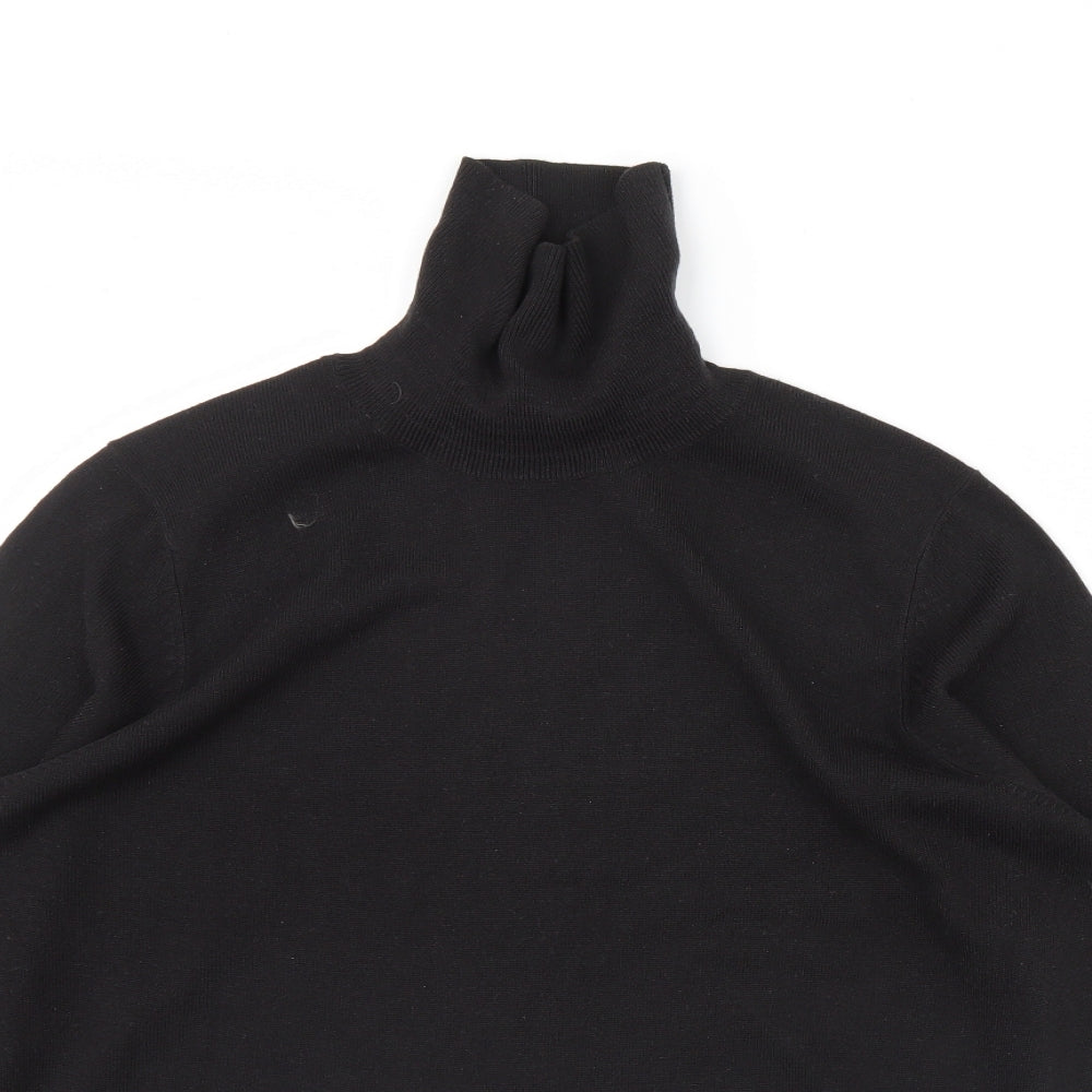 M&S Womens Black   Pullover Jumper Size 18
