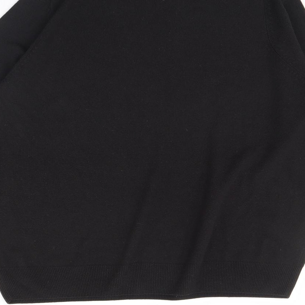 M&S Womens Black   Pullover Jumper Size 18