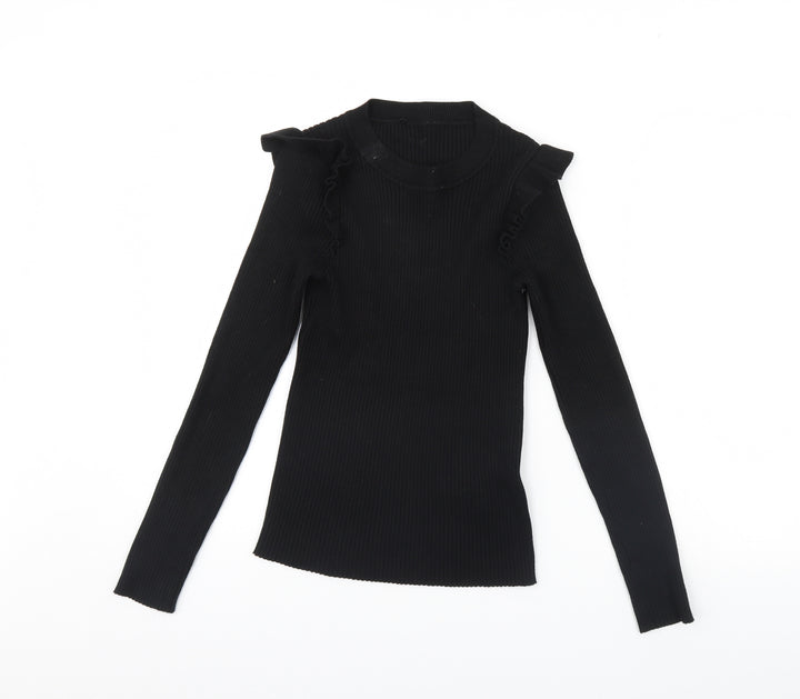 New Look Womens Black   Pullover Jumper Size 12