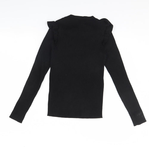 New Look Womens Black   Pullover Jumper Size 12