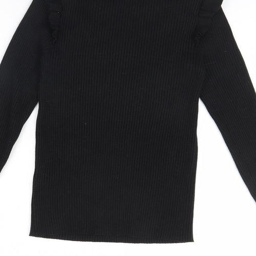 New Look Womens Black   Pullover Jumper Size 12