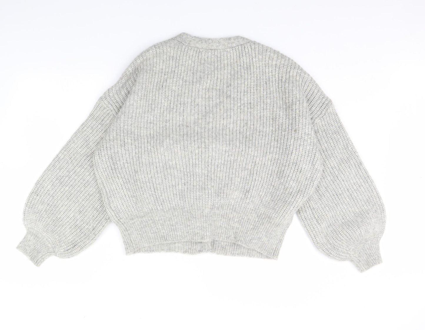Primark Womens Grey   Cardigan Jumper Size 12