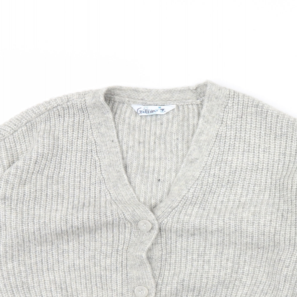 Primark Womens Grey   Cardigan Jumper Size 12