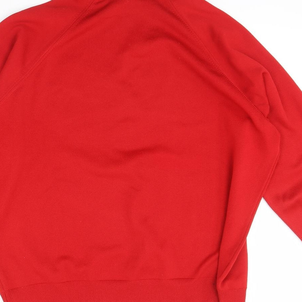 St michael Womens Red   Pullover Jumper Size 14