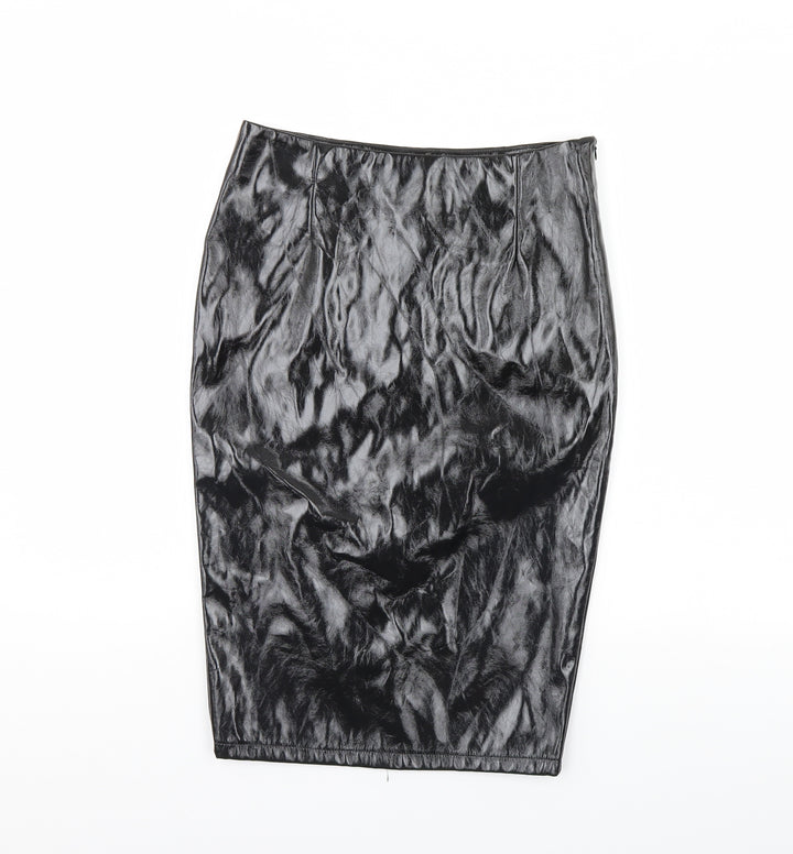NEXT Womens Black Straight & Pencil Skirt Size 8