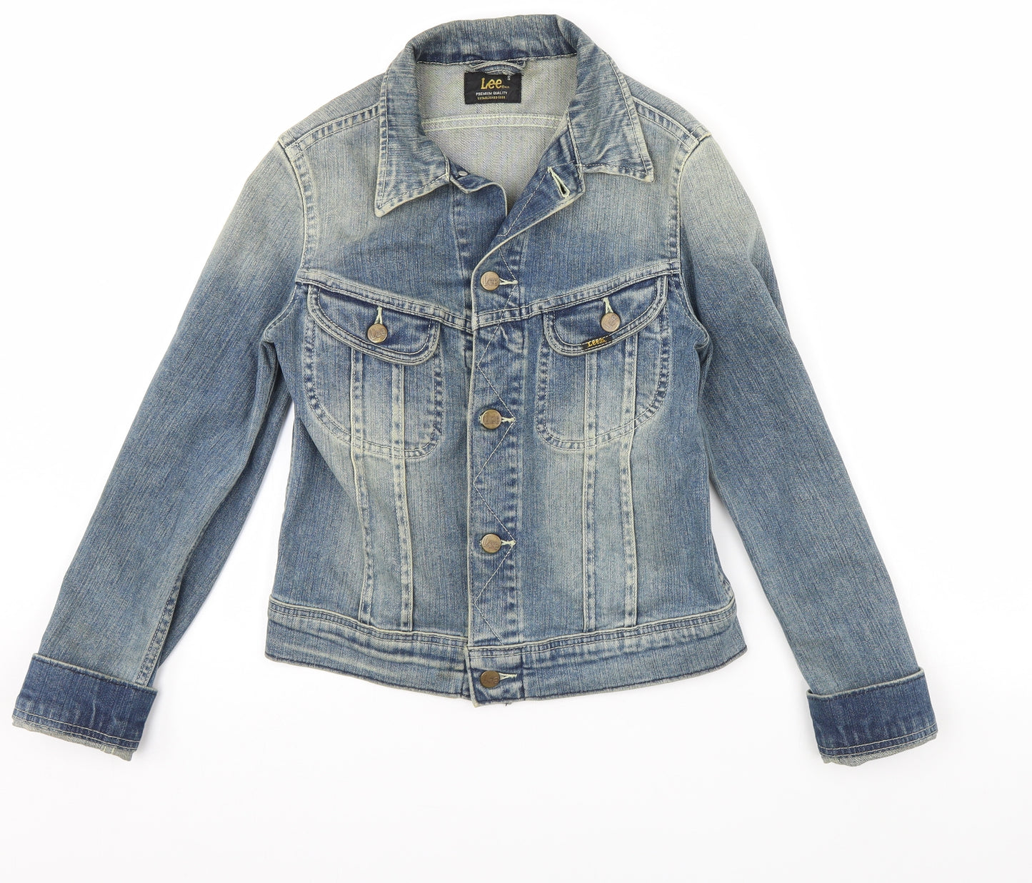 LEE  Womens Blue  Denim Jacket  Size S