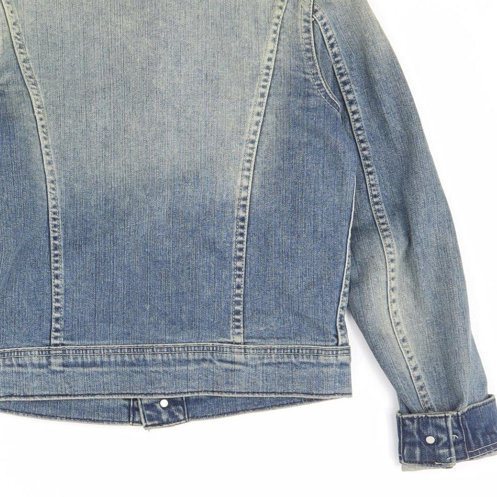 LEE  Womens Blue  Denim Jacket  Size S