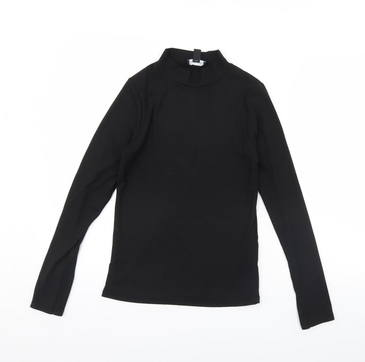 New Look Womens Black Pullover Jumper Size 12
