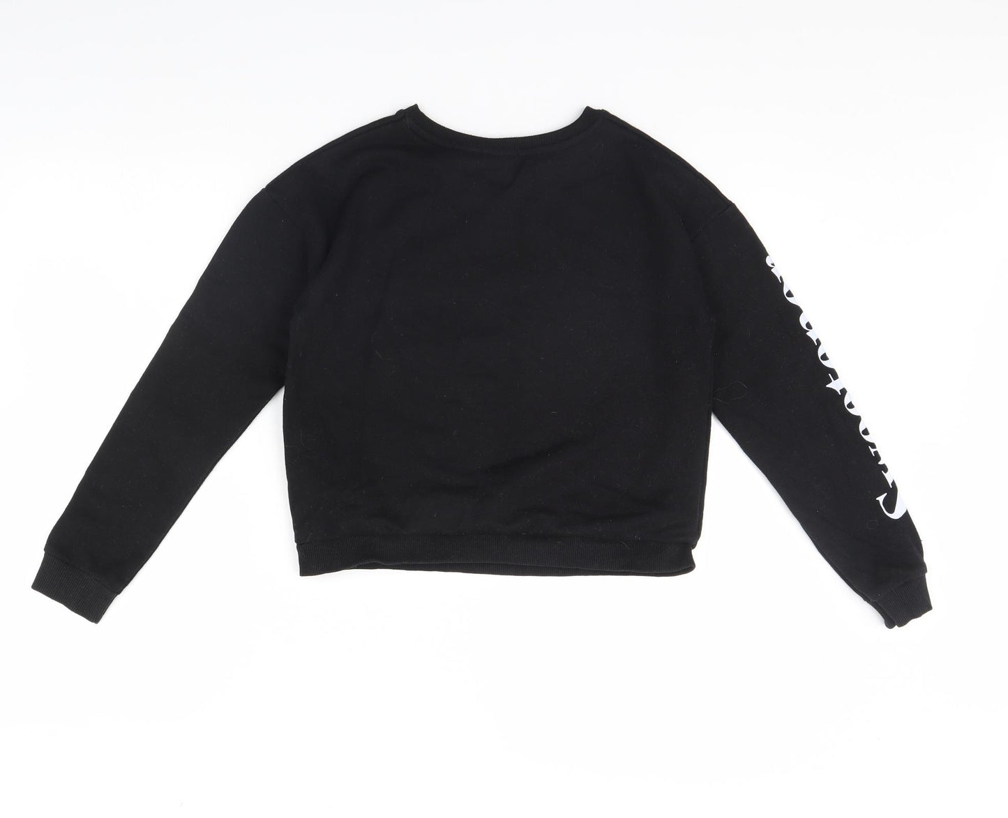 Primark Girls Black   Pullover Jumper Size 12 Years  - Ariana Grande