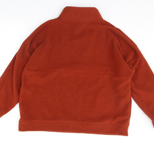 Primark Womens Brown  Fleece Henley Jumper Size L
