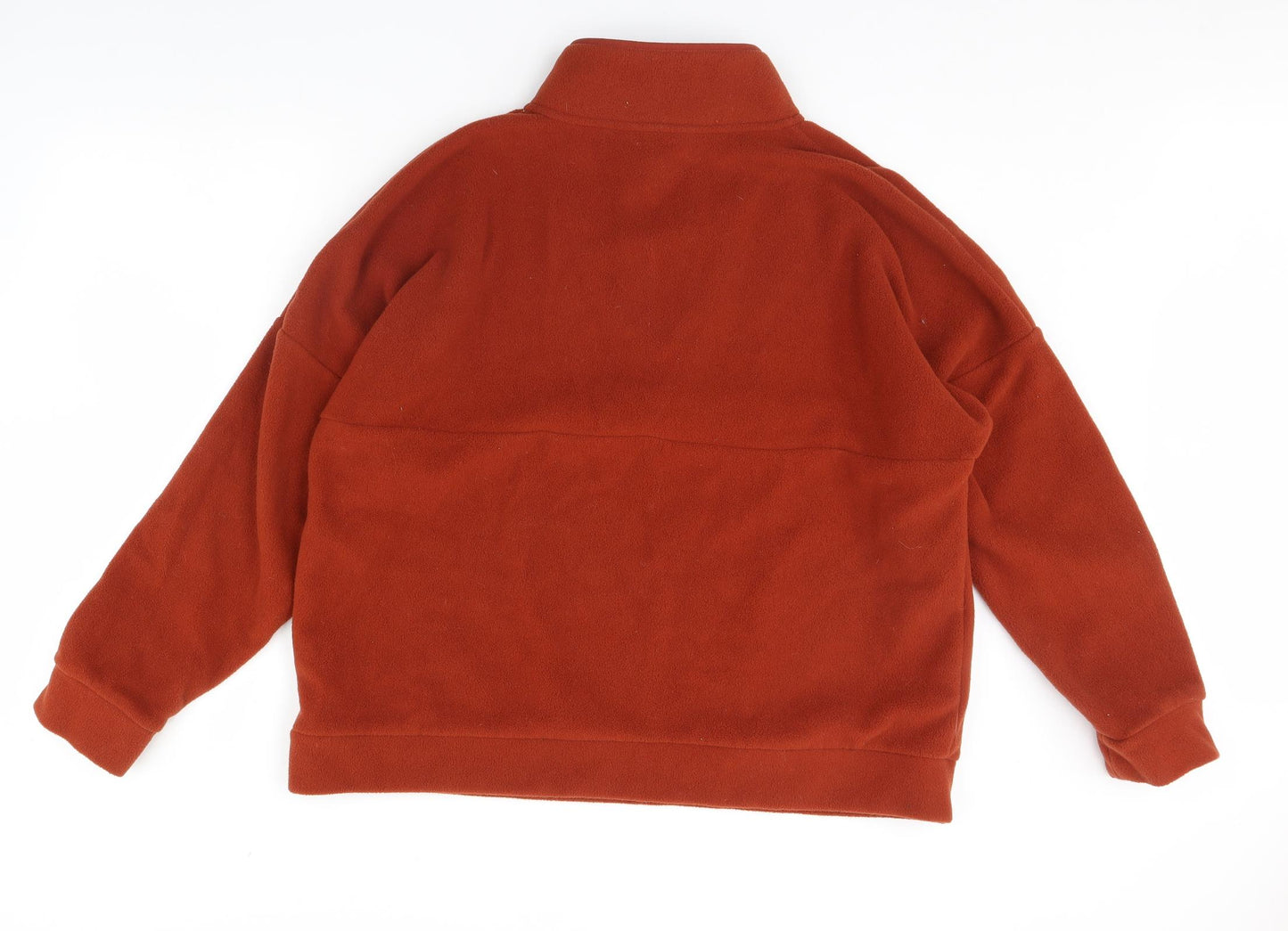 Primark Womens Brown  Fleece Henley Jumper Size L