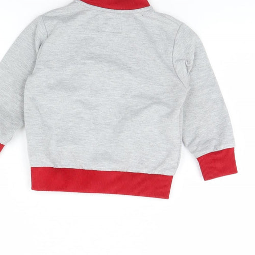 small gang Baby Grey   Jacket  Size 18 Months