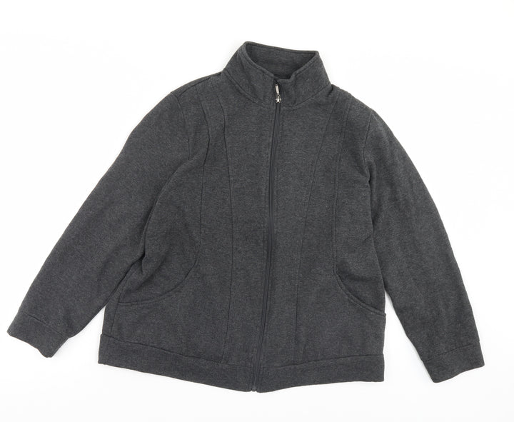 Bonmarché Womens Grey Jacket Size M